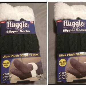 His and her's Valentine warm sock slippers